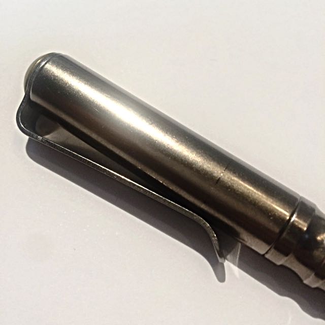 Prometheus Alpha Pen Prometheus Alpha Electroless Nickel Plated Aluminum, Furniture & Home ...