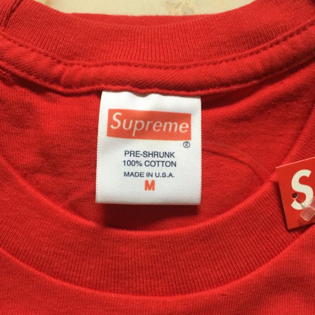 Supreme 20th Anniversary Box Logo Tee Red Medium Everything Else on Carousell