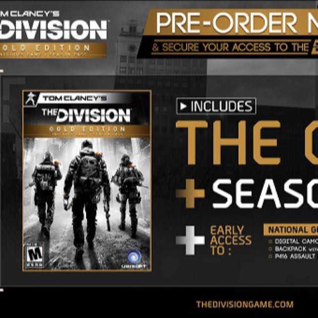 Tom Clancy S The Division Gold Edition Pc Steam Gift Link Hobbies Toys Toys Games On Carousell