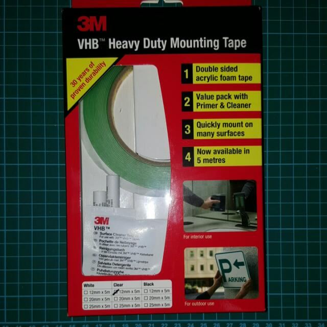 3m Vhb Heavy Duty Mounting Tape Cars On Carousell
