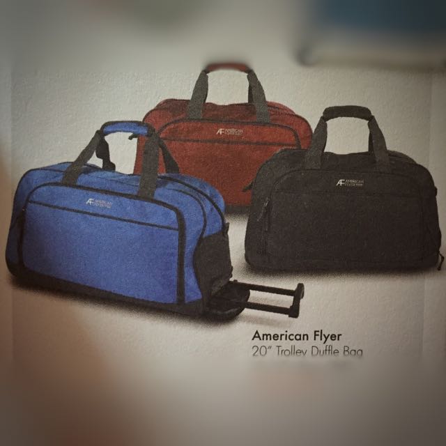 American flyer duffle bag discount