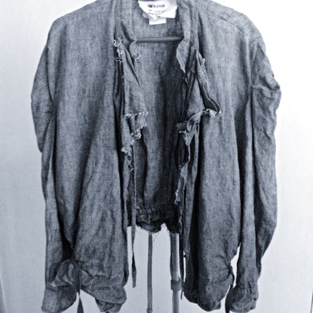 Anne Valerie Hash Linen Jacket, Women's Fashion, Coats, Jackets and ...