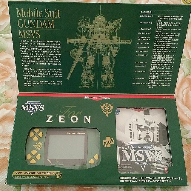 ワンダースワン ジオン軍カラー MSVS セット - Nintendo Switch