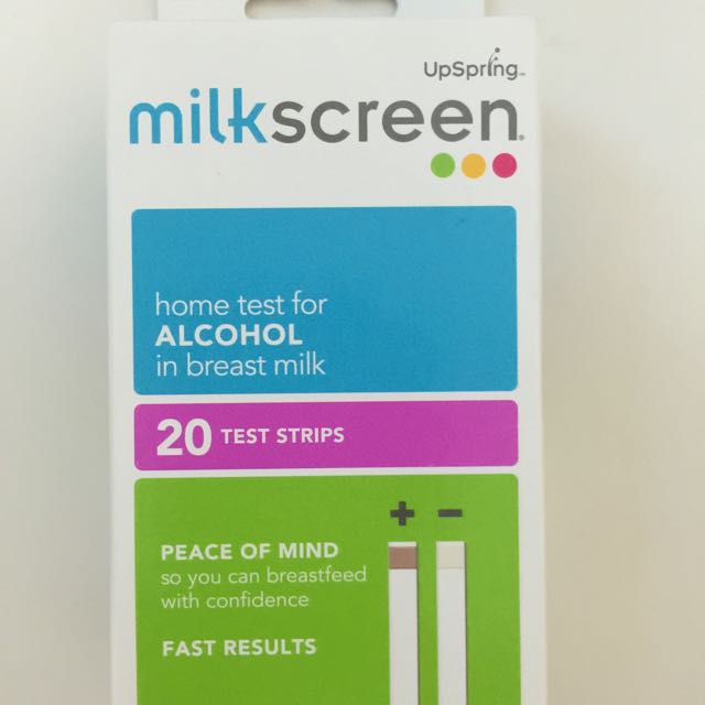 Milkscreen Home Test to Detect Alcohol in Breast Milk, Babies & Kids