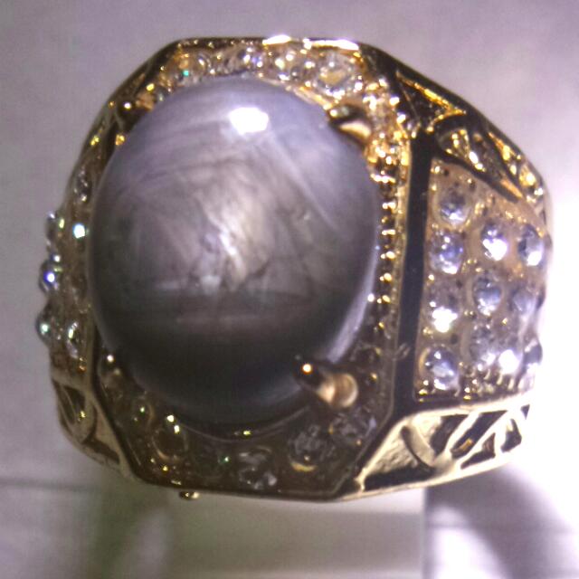 Natural White Sapphire Star