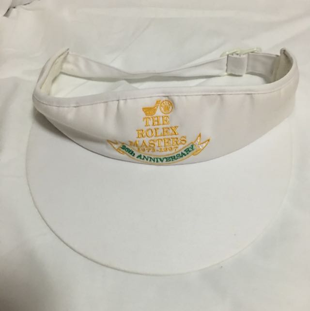 rolex golf visor