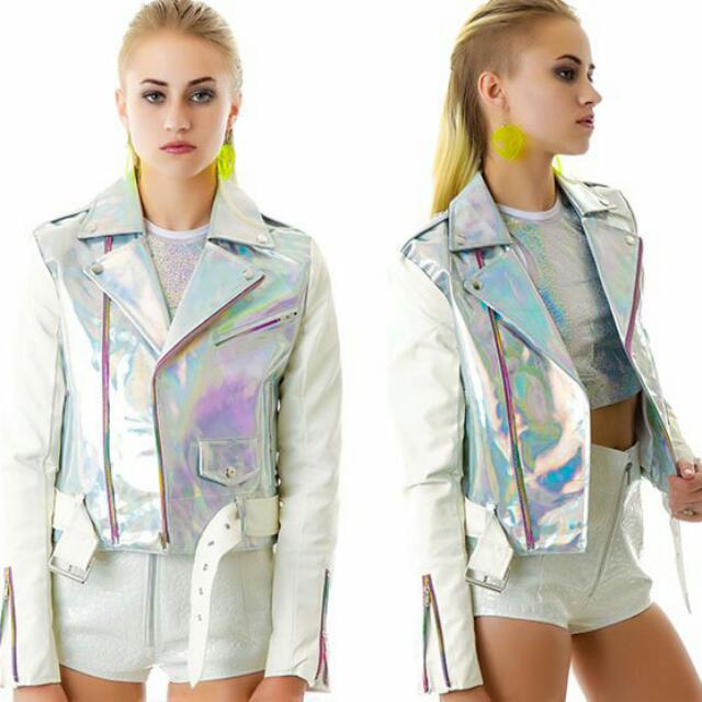 Unif tie dye moto jacket best sale