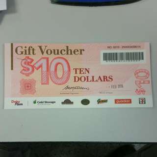 Cold Storage/Giant/Guardian/7-Eleven Vouchers