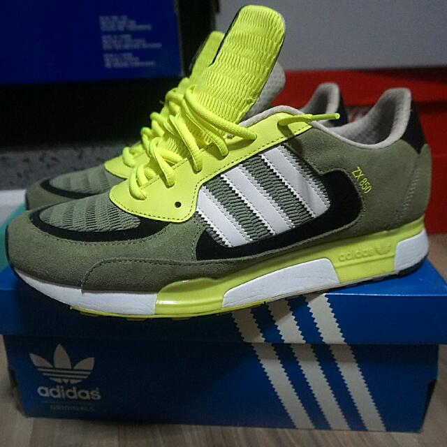 adidas zx 850 olive electric green