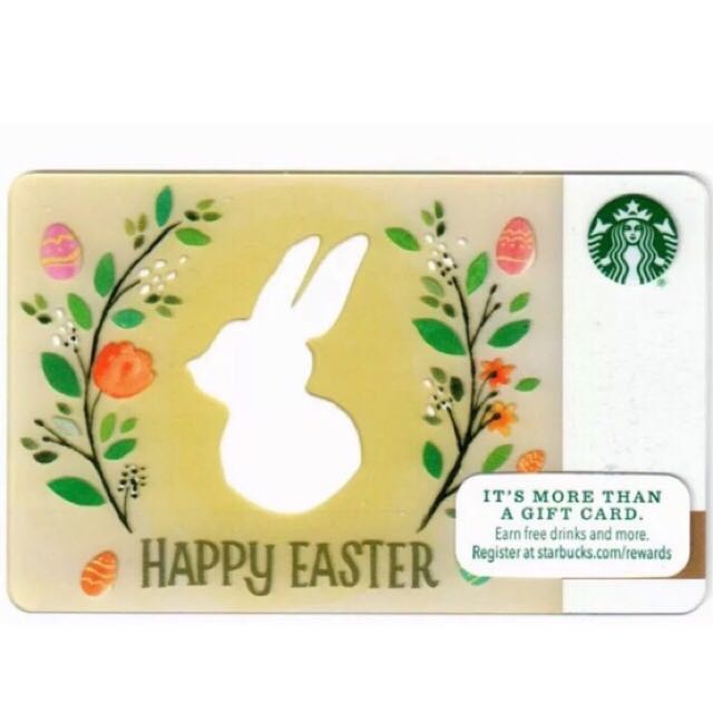 Starbucks Easter Day Collectible Gift Card From Usa 2016 Everything Else On Carousell
