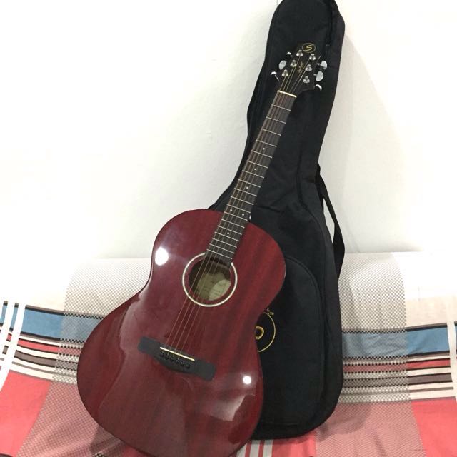 Greg Bennet Acoustic Guitar, Hobbies & Toys, Music & Media, Music ...