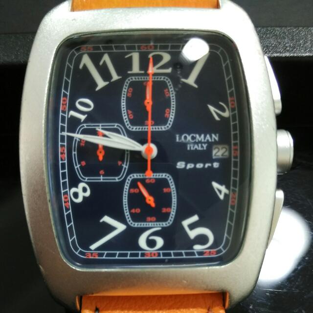 Locman Sports Chronograph Quartz Watch Mobile Phones Gadgets