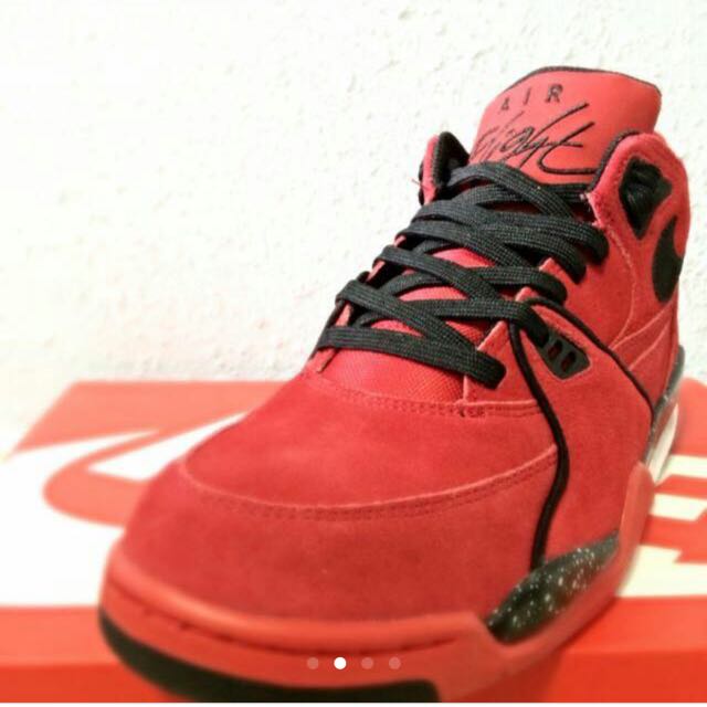 Nike Air Flight 89 Gym Suede Red