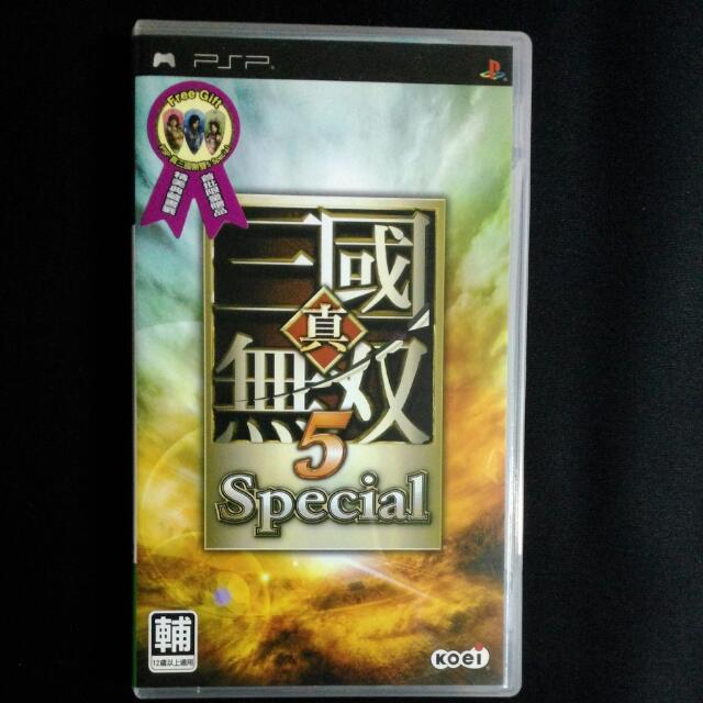 PSP 真三國無雙5 Special, 興趣及遊戲, 玩具& 遊戲類- Carousell