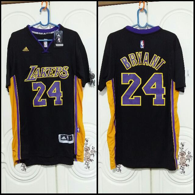 lakers sleeve jersey for sale