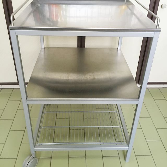 Stainless Steel Kitchen Trolley Home Appliances On Carousell