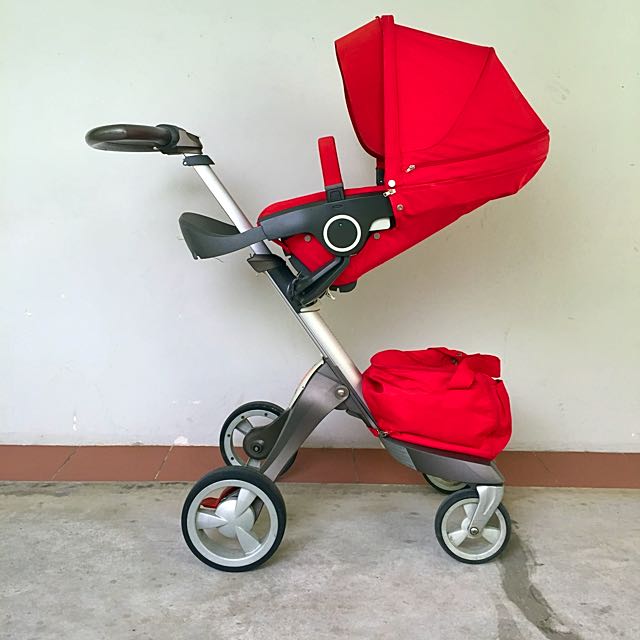 Stokke Xplory Stroller Red Babies Kids On Carousell