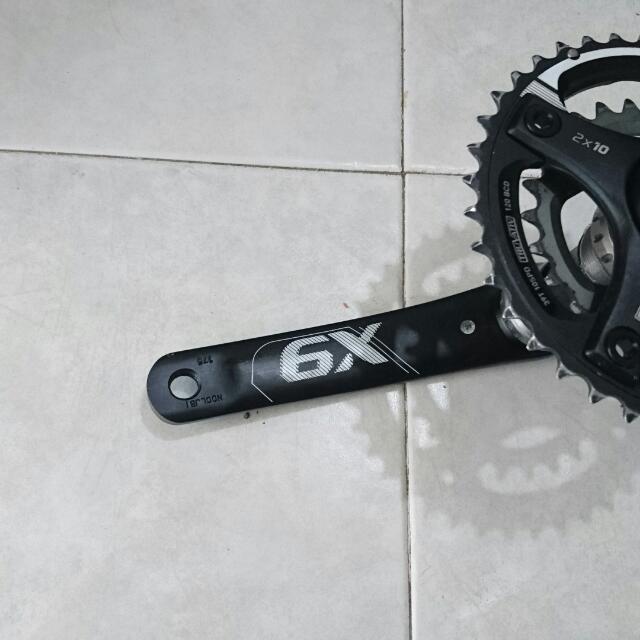 Truvativ Sram X9 2x10 39 26 Teeth RESERVED