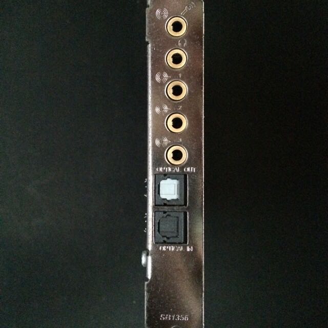 CREATIVE SOUND BLASTER Z SB1500 5.1 Surround Sound Card, Computers ...