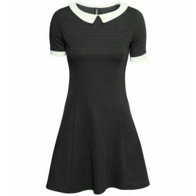 Peter pan collar dress hxxm Outlet
