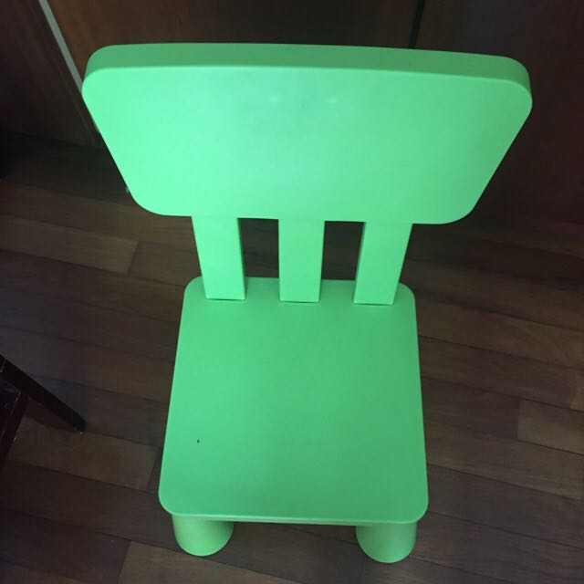 IKEA Kritter Kids Table + 2 IKEA Chairs, Babies & Kids, Baby Nursery