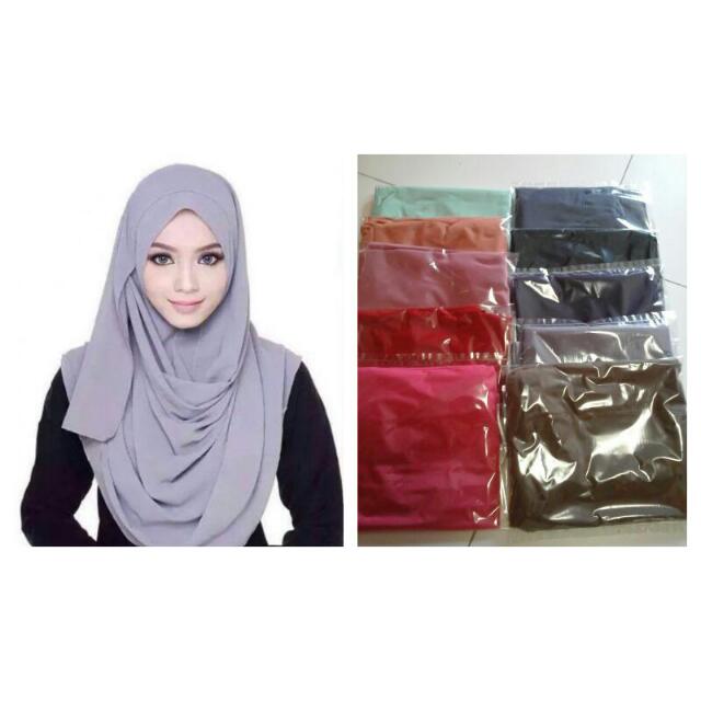 instant pleated shawl