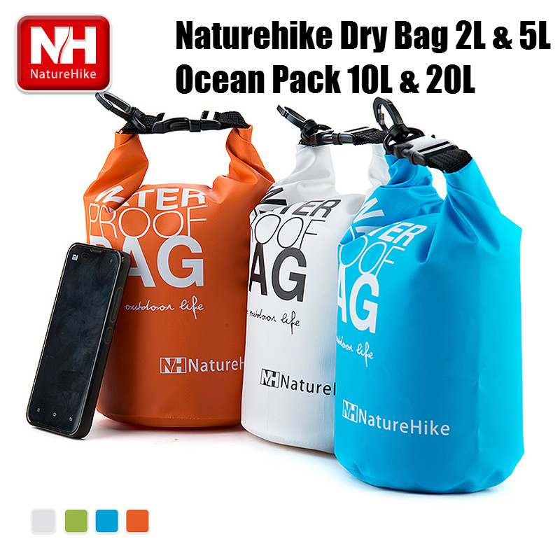 Naturehike / Ocean Pack Dry Bags 2L, 5L, 10L, 20L, Sports on Carousell