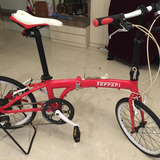 ferrari folding bike