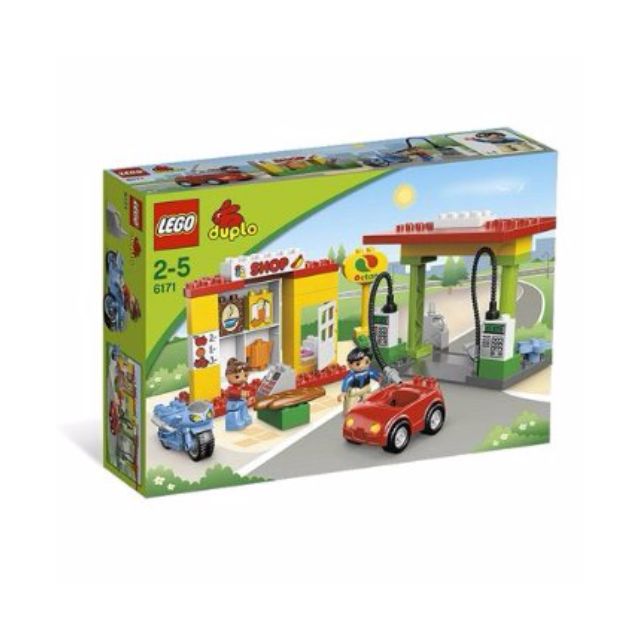 Preloved Lego Duplo Petrol Station 6171 Hobbies Toys Toys Games on Carousell