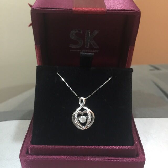 sk diamond necklace