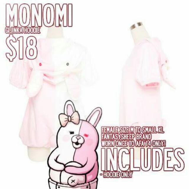 Danganronpa monomi clearance hoodie