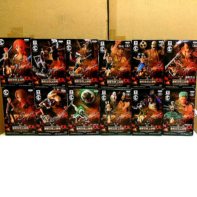 Banpresto Craneking Scultures Figures One Piece Figure Colosseum Series I 造型王顶上决战 Vol 1 To 7 Set Of 12 Hobbies Toys Toys Games On Carousell