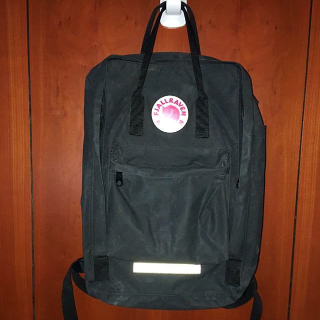kanken laptop 17 black