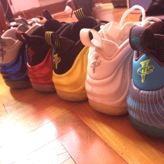 foamposite shoes women