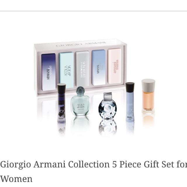 giorgio armani gift set