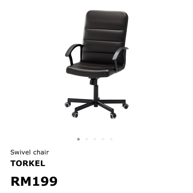 Torkel swivel chair bomstad black sales