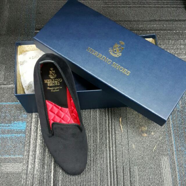 Shoes Marquis Black Velvet Slipper UK Size 9, Fashion, Footwear, Dress Shoes on