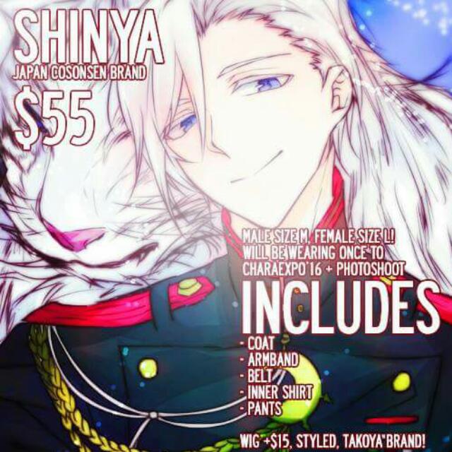 Get Wallpaper Presales Owari No Seraph Shinya Hiiragi Cosplay Entertainment J Desktop Wallpaper