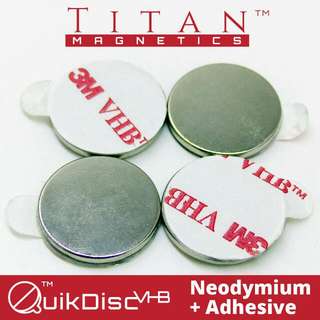 Disc Neodymium Magnets N35 6mm dia x 2mm 20pcs/pack