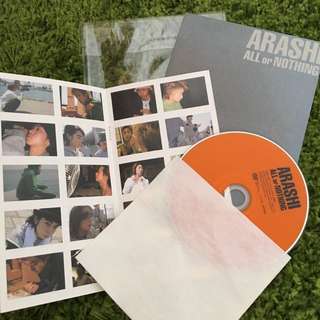 嵐Arashi-All or Nothing演唱會日版DVD