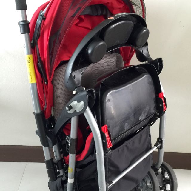 Combi fold n go double stroller top
