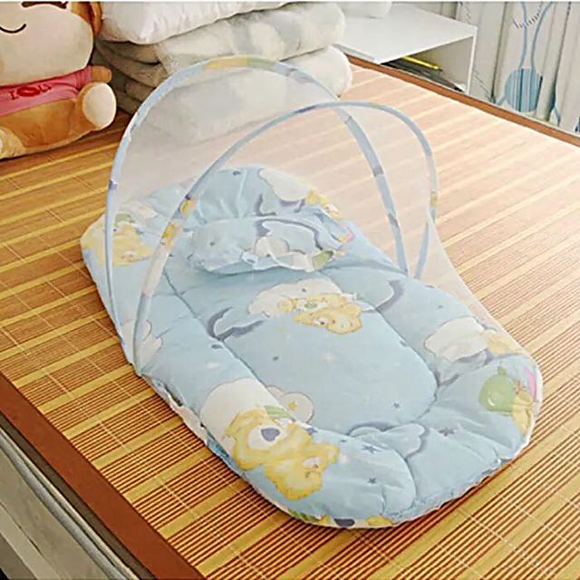 Baby sleeping mat shop with net