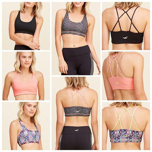 hollister sports bra