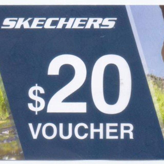 SKECHERS $20 voucher, Tickets &amp; Vouchers, Vouchers on Carousell