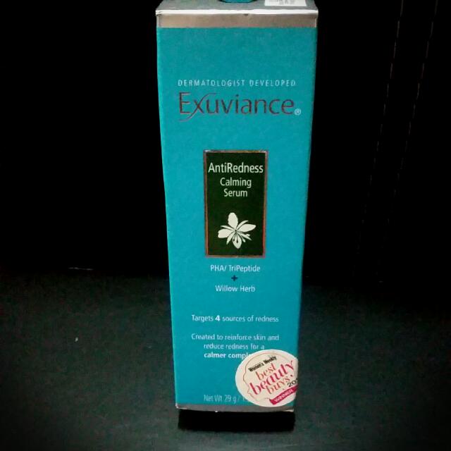 exuviance anti redness
