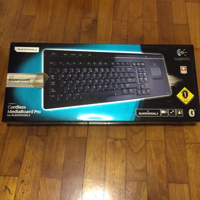 Logitech Cordless Mediaboard For Playstation, Computers & Tech, Parts