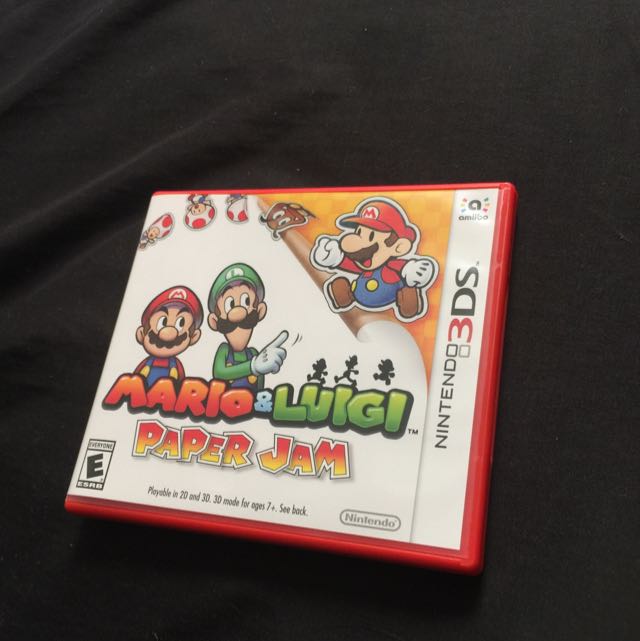 Mario & Luigi Paper Jam 3ds, Hobbies & Toys, Toys & Games on Carousell