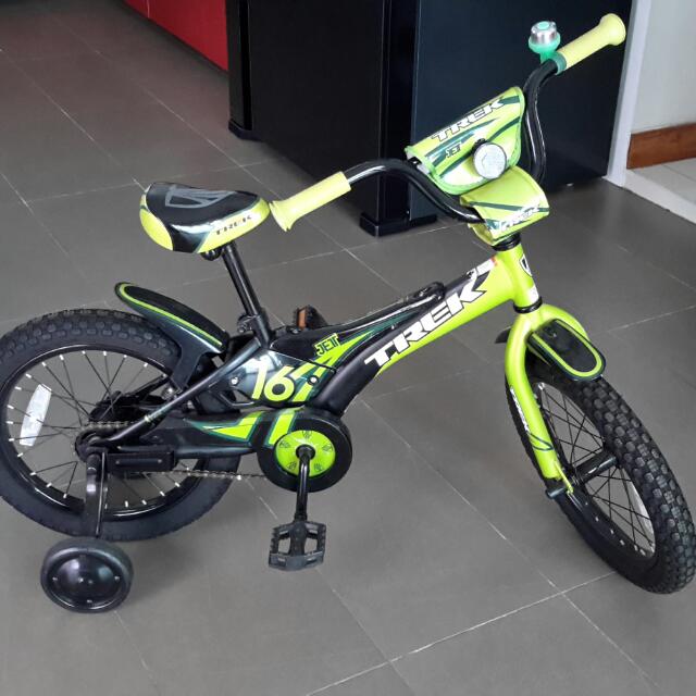 Trek Jet 16 Bicycle, Hobbies & Toys, Toys & Games on Carousell