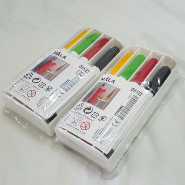 BN IKEA MALA WHITEBOARD MARKERS, Babies & Kids, Baby Nursery & Kids Furniture, Kids' Tables
