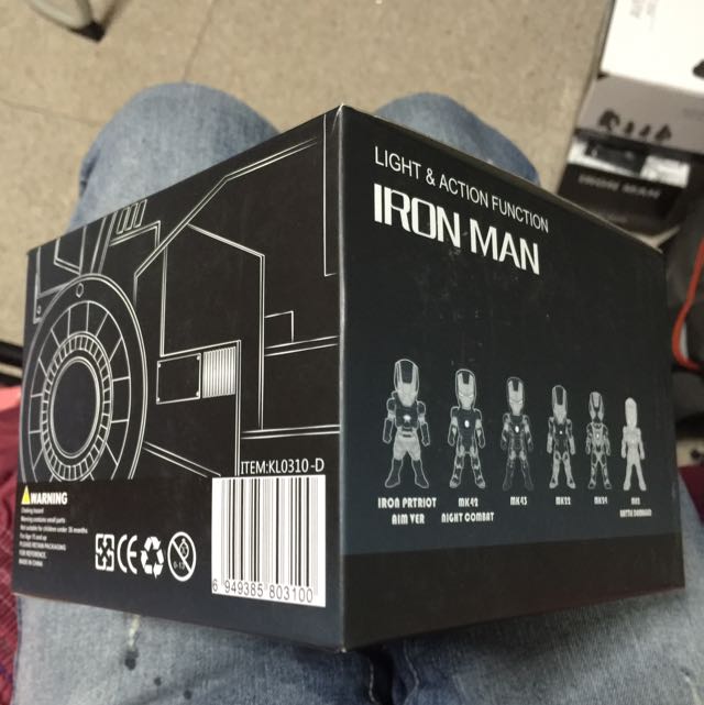 Ironman Lights & Action Figure, Hobbies & Toys, Toys & Games on Carousell